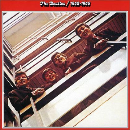 Pochette de l'album 1962-1966 par The Beatles (1973)