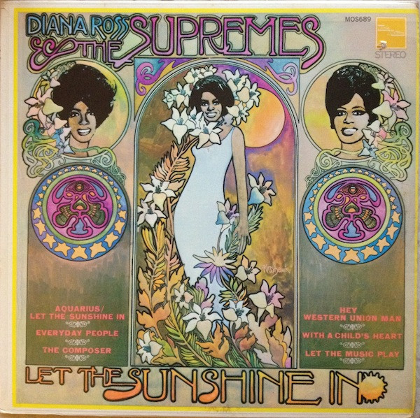 Pochette de l'album Let The Sunshine In par Diana Ross & The Supremes* (1969)