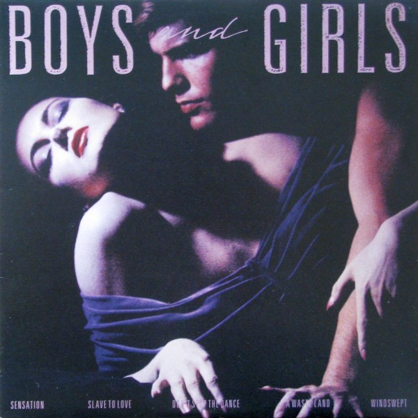 Pochette de l'album Boys And Girls par Bryan Ferry (1985)