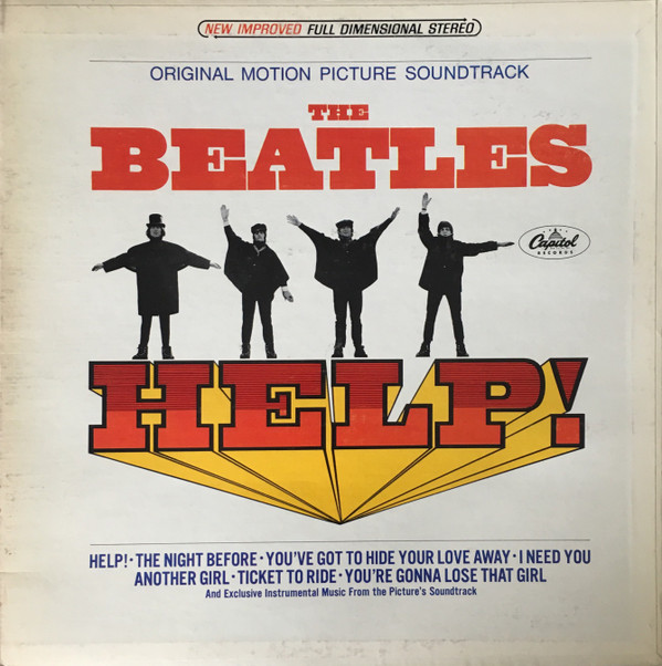 Pochette de l'album Help! (Original Motion Picture Soundtrack) par The Beatles (1971)