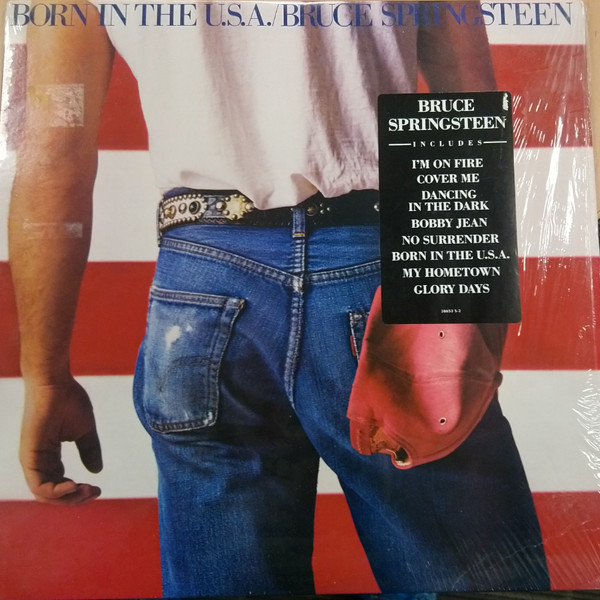 Pochette de l'album Born In The U.S.A. par Bruce Springsteen (1984)