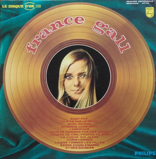 Pochette de l'album Le Disque D'or De France Gall par France Gall (1968)