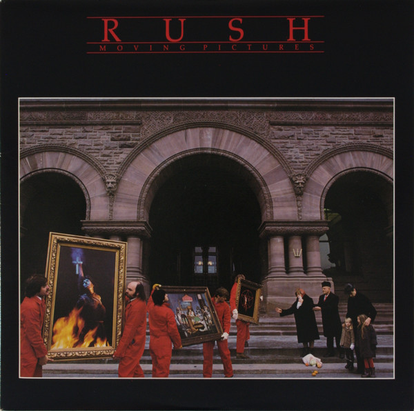 Pochette de l'album Moving Pictures par Rush (1981)