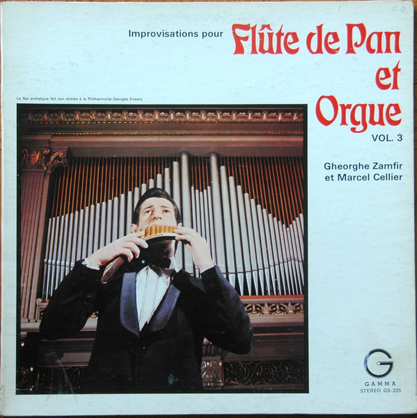 Improvisations Pour Flûte De Pan Et Orgue Vol. 3