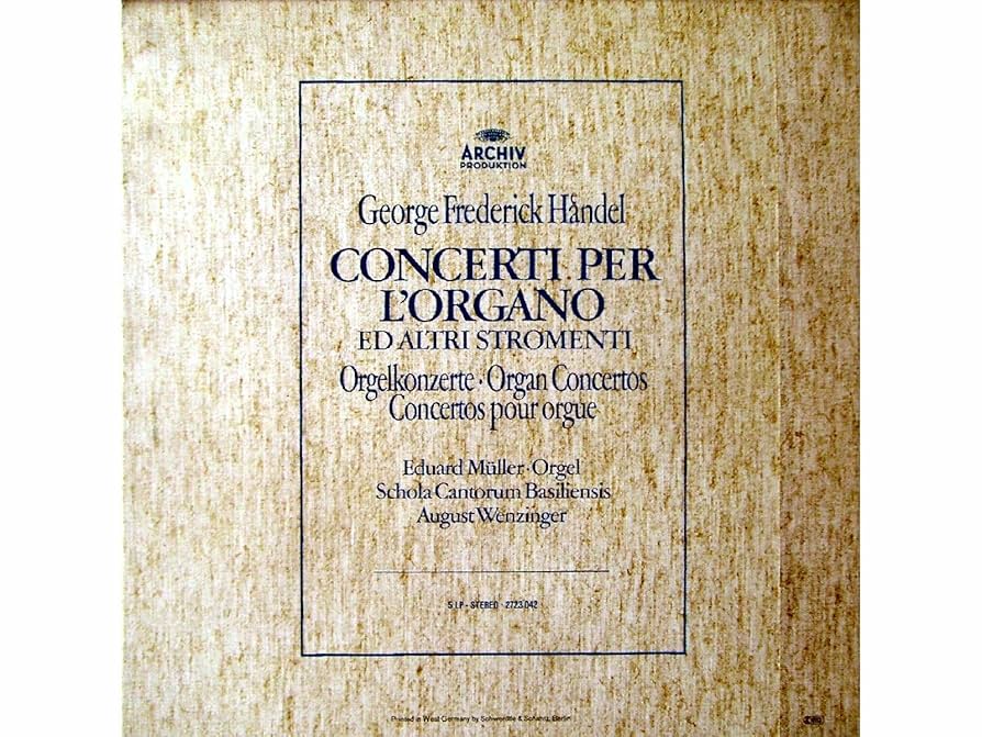 Concerti Per L'Organo Ed Altri Stromenti