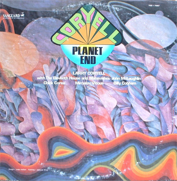 Pochette de l'album Planet End par Larry Coryell (1975)