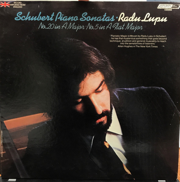 Piano Sonatas No. 20 in A Major · No. 5 In A Flat Major