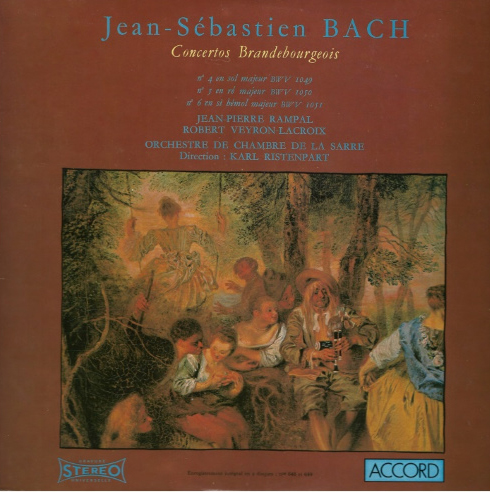 Concertos Brandebourgeois Nºs 4, 5, 6