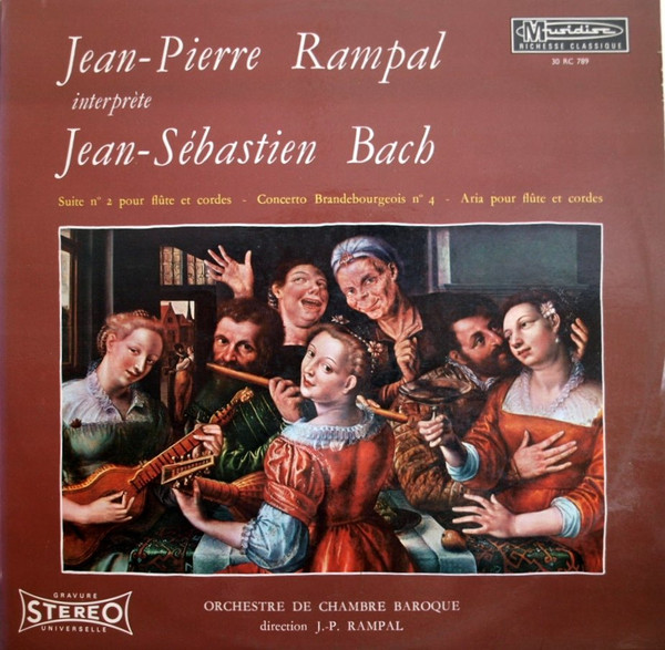 Jean-Pierre Rampal Interprète Jean-Sébastien Bach