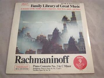 Piano Concerto No. 2 In C Minor, Symphonic Dances Opus 45, No. 2 And 3, Vocalise Opus 34, No. 14