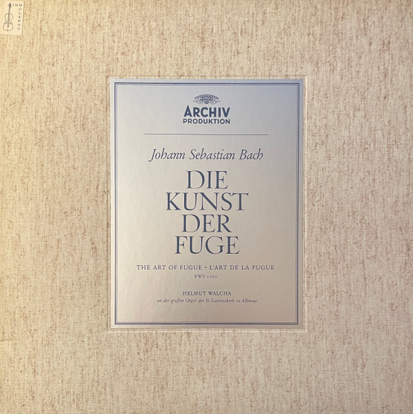 Die Kunst Der Fuge - BWV 1080