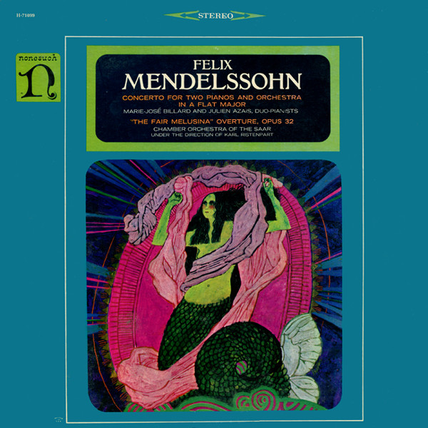 Concerto For Two Pianos And Orchestra In A Flat Major / "The Fair Melusina" Overture, Opus 32