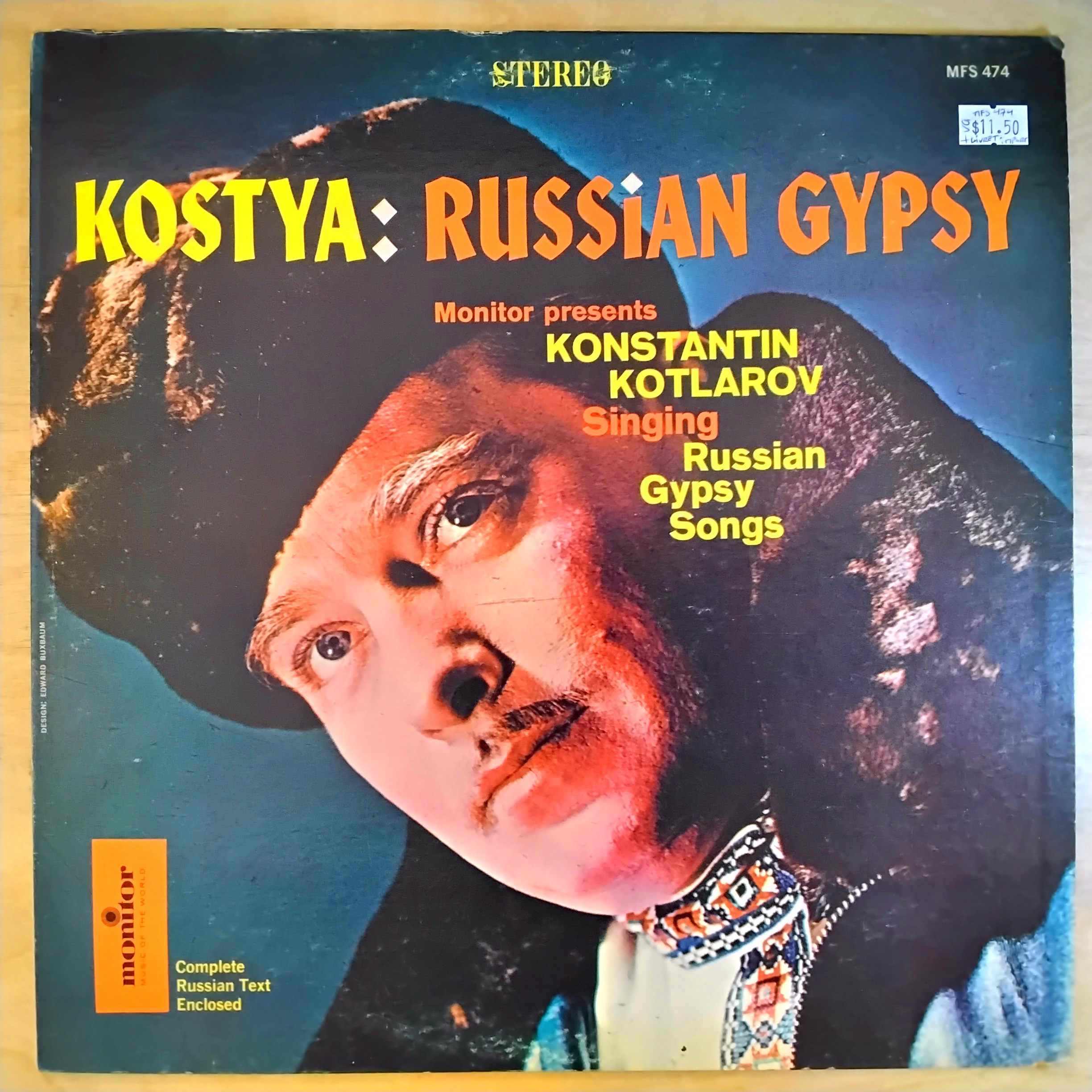 Kostya: Russian Gypsy