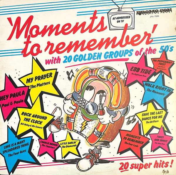 Moments To Remember With 20 Golden Groups Of The 50's