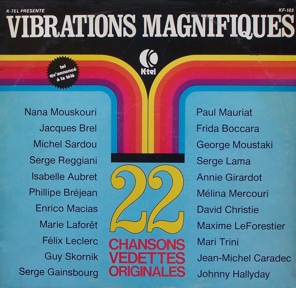 Vibrations Magnifiques - 22 Chansons Vedettes Originales