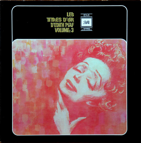 Les Titres D'Or D'Edith Piaf Volume : 3