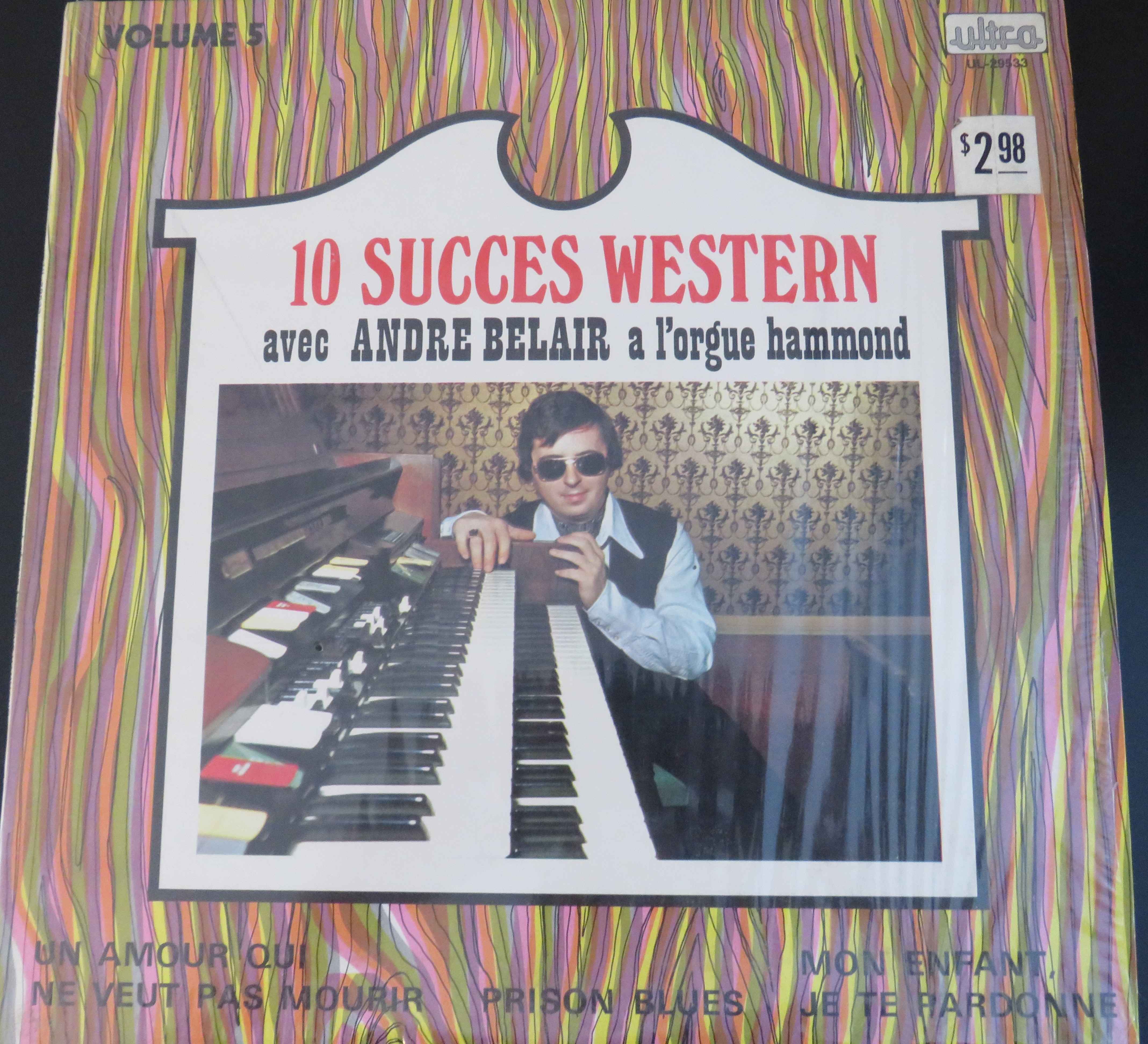 10 succes western avec André Belair a l'orgue Hammond