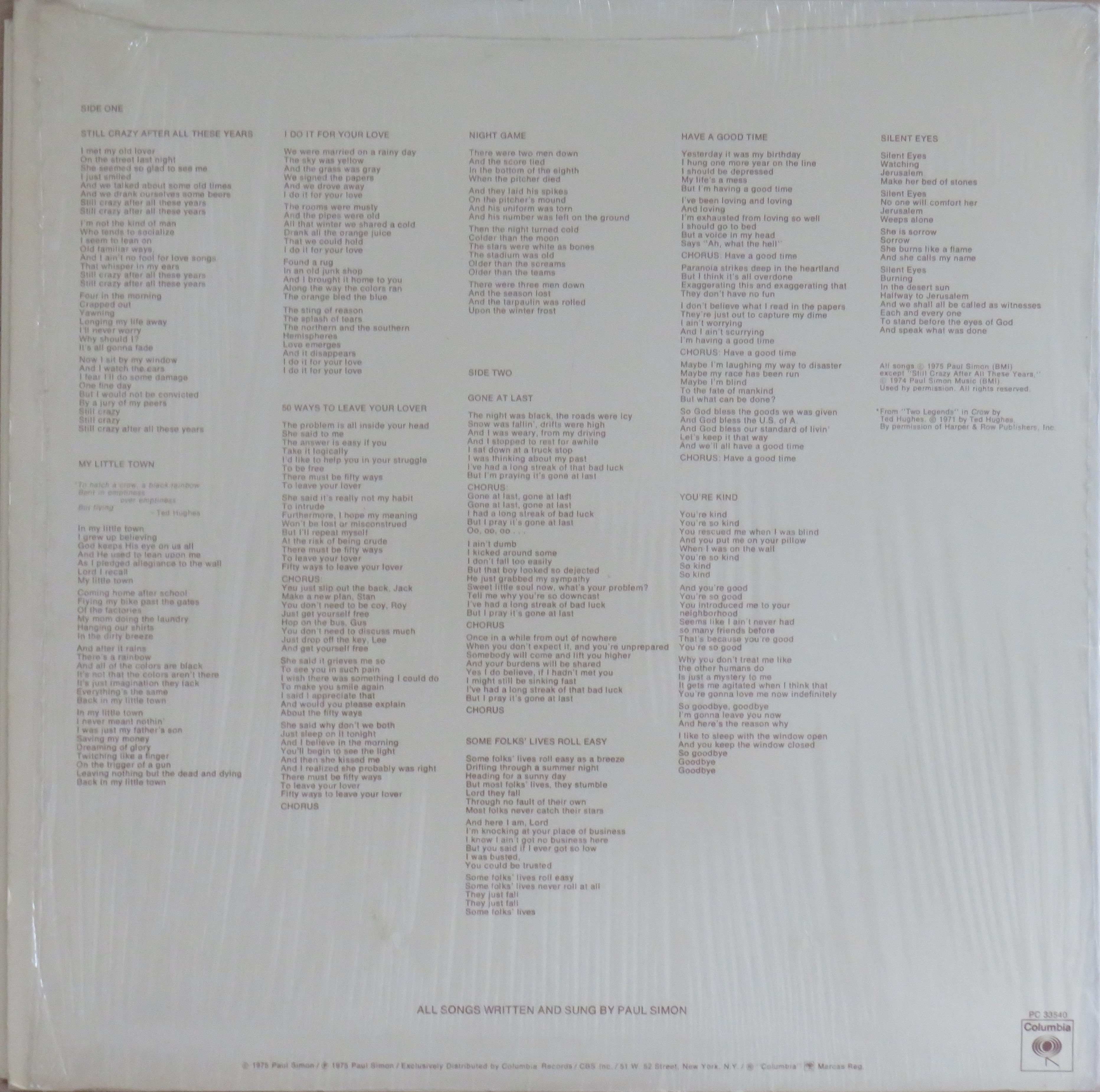Cover condition 1