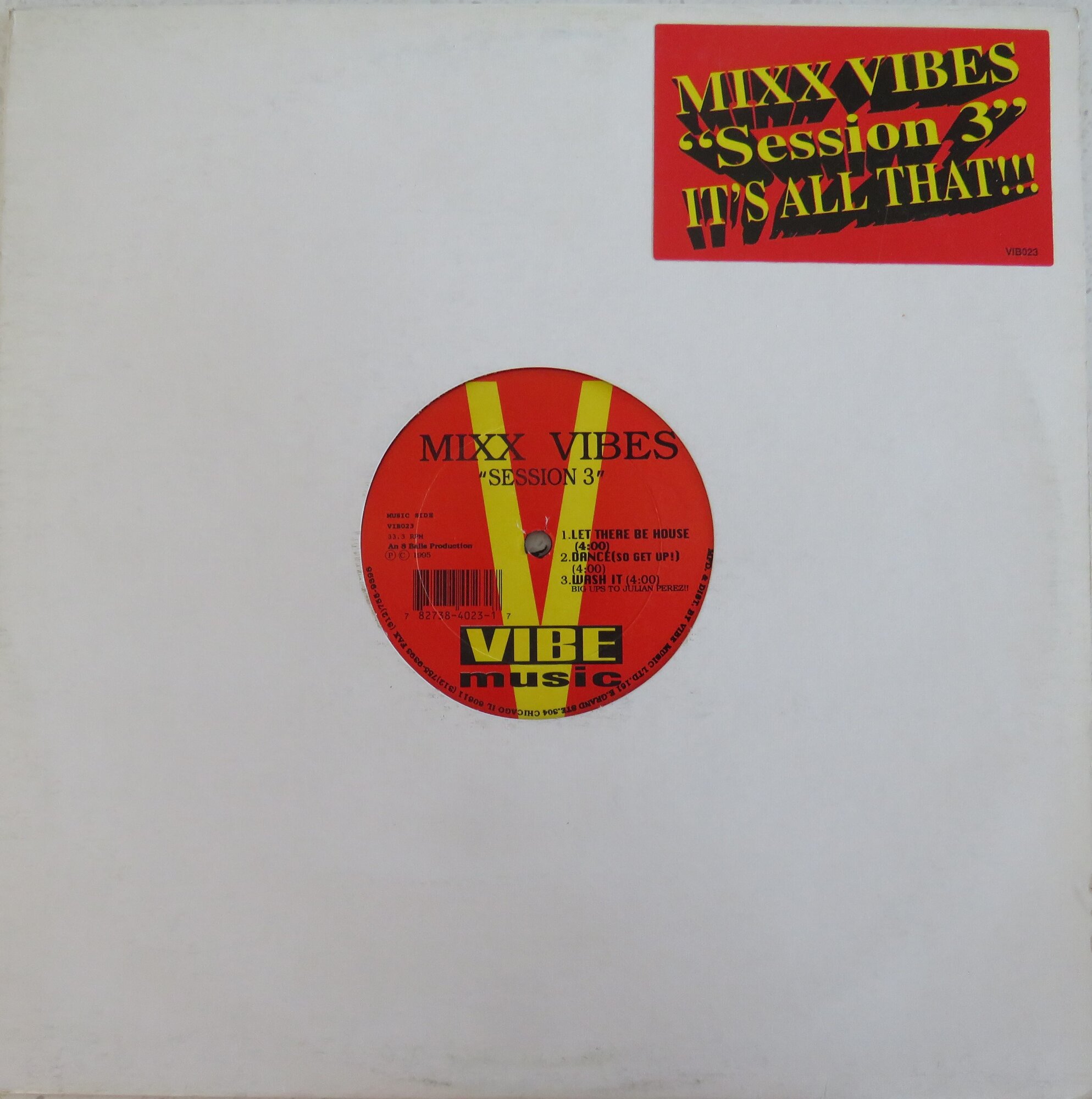 Mixx Vibes '' Session 3 '' (12'')