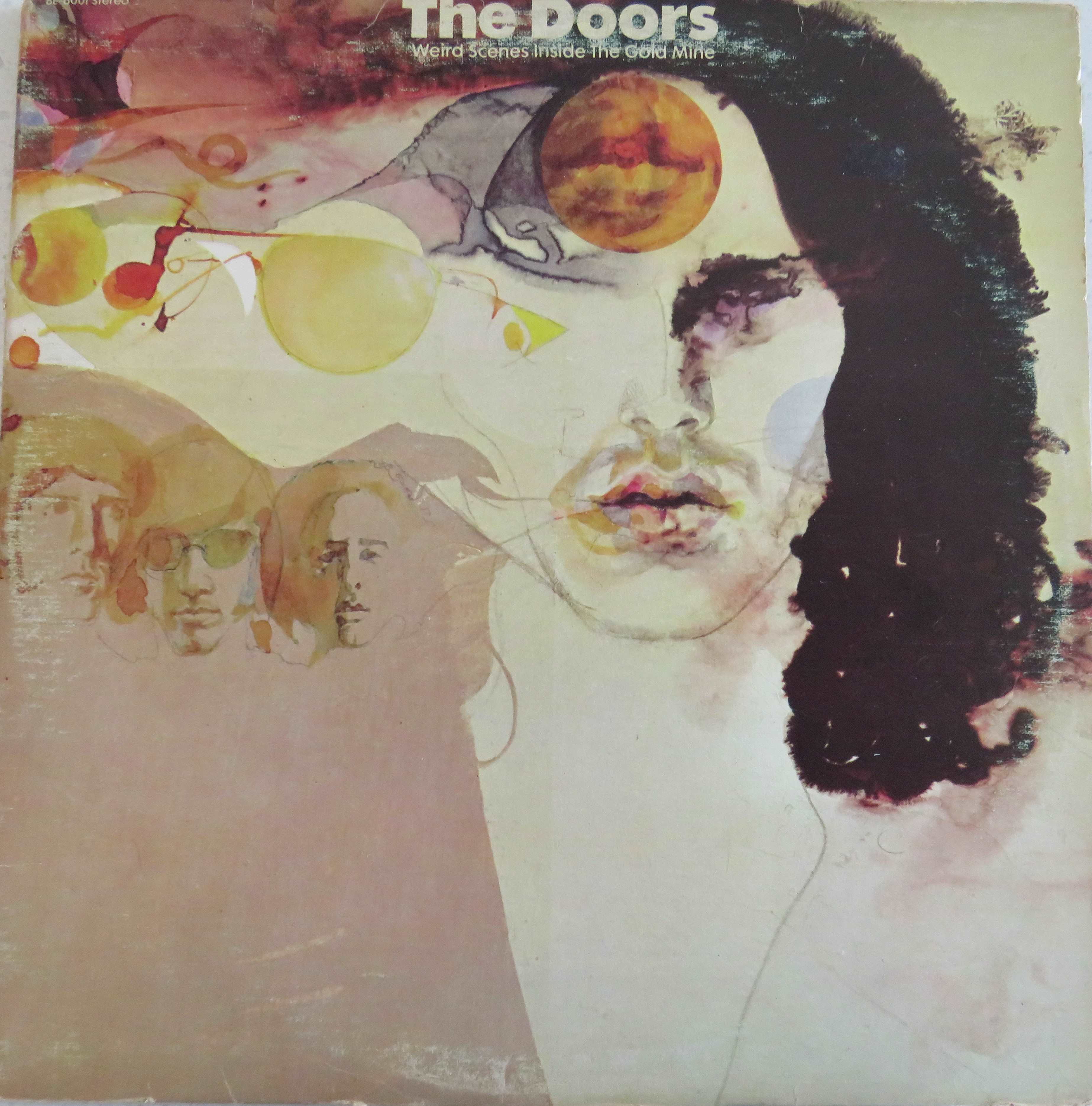 Pochette de l'album Weird scene inside the gold mine (2LP) par The Doors (1972)