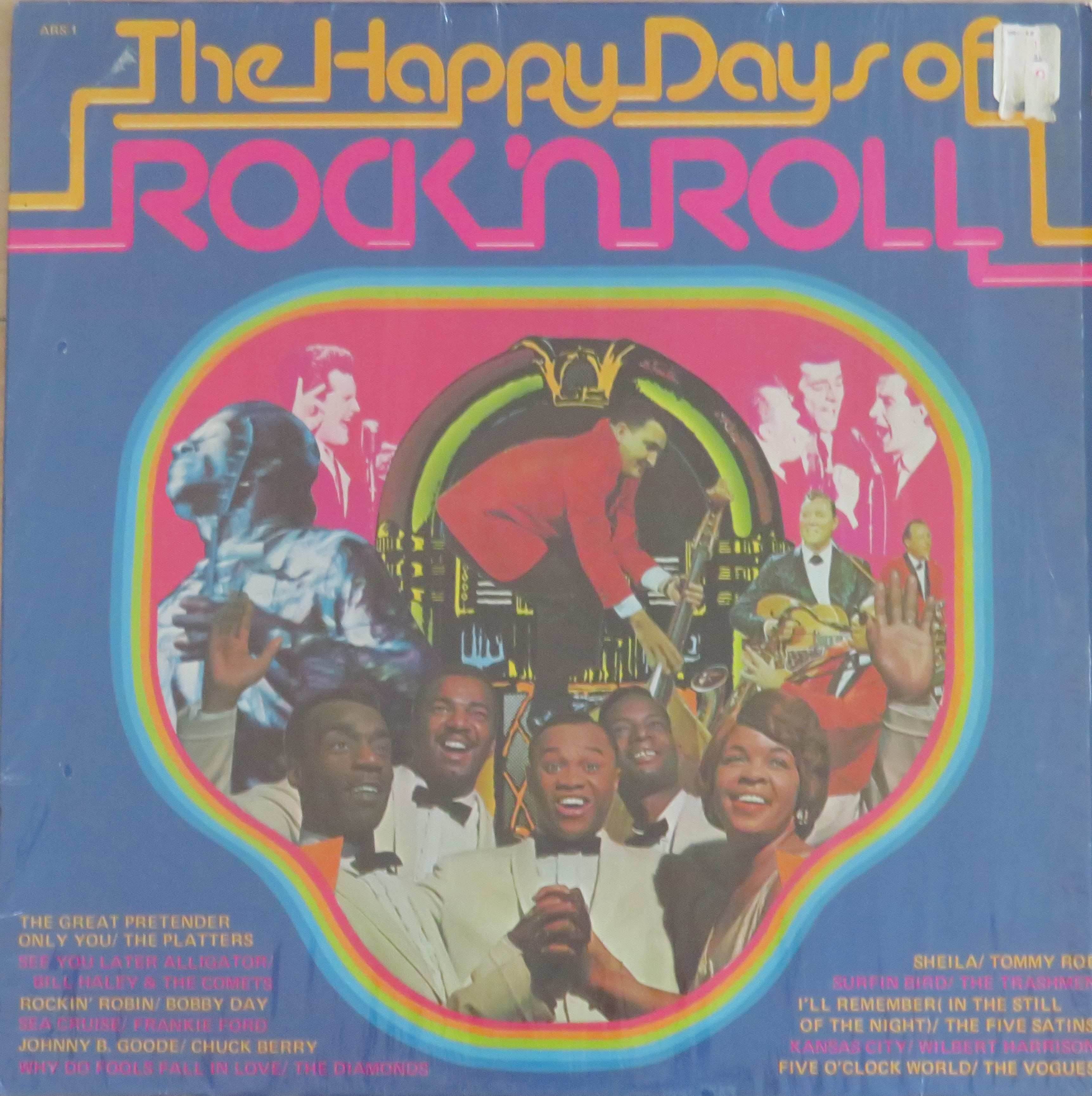 Pochette de l'album The happy days of Rock 'n Roll par Variés (0)
