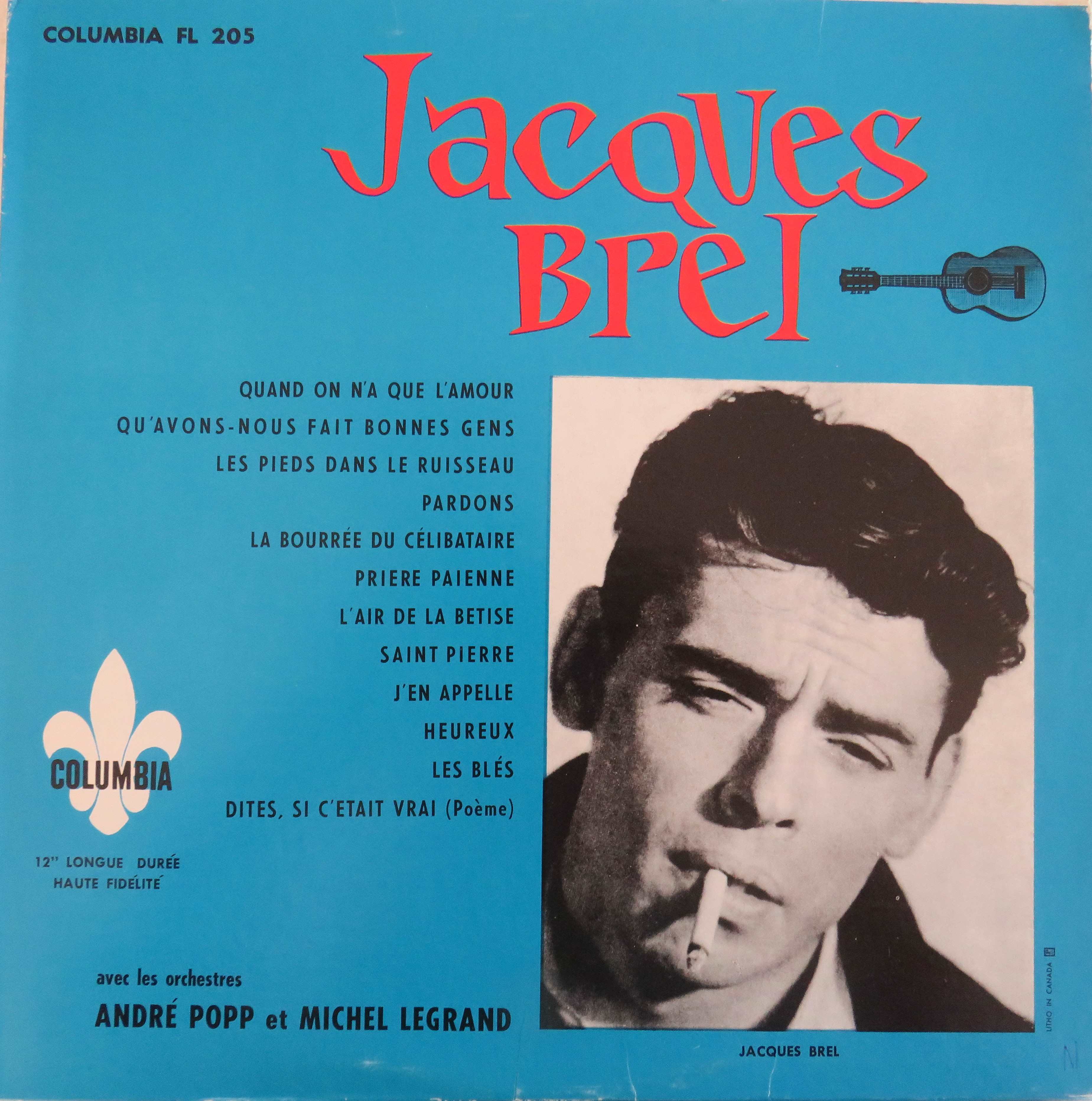Pochette de l'album Jacques Brel par Jacques Brel (0)