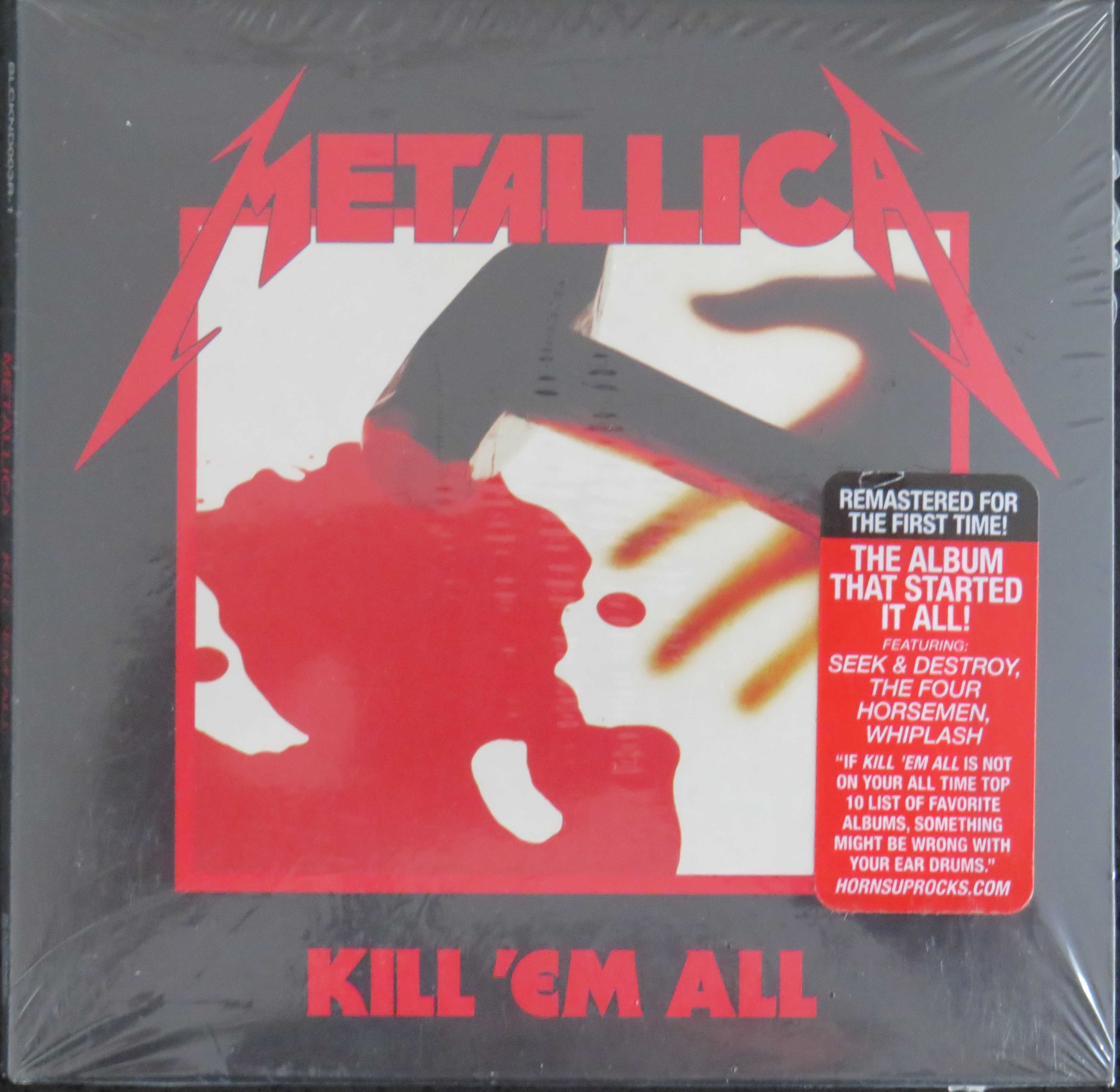 Pochette Kill 'em all - Metallica chez Les Sons Abstraits