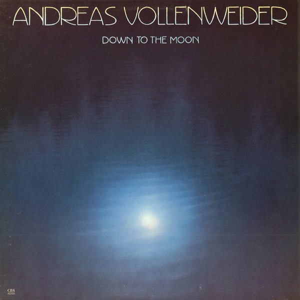 Album cover Down To The Moon by Andreas Vollenweider (1986)