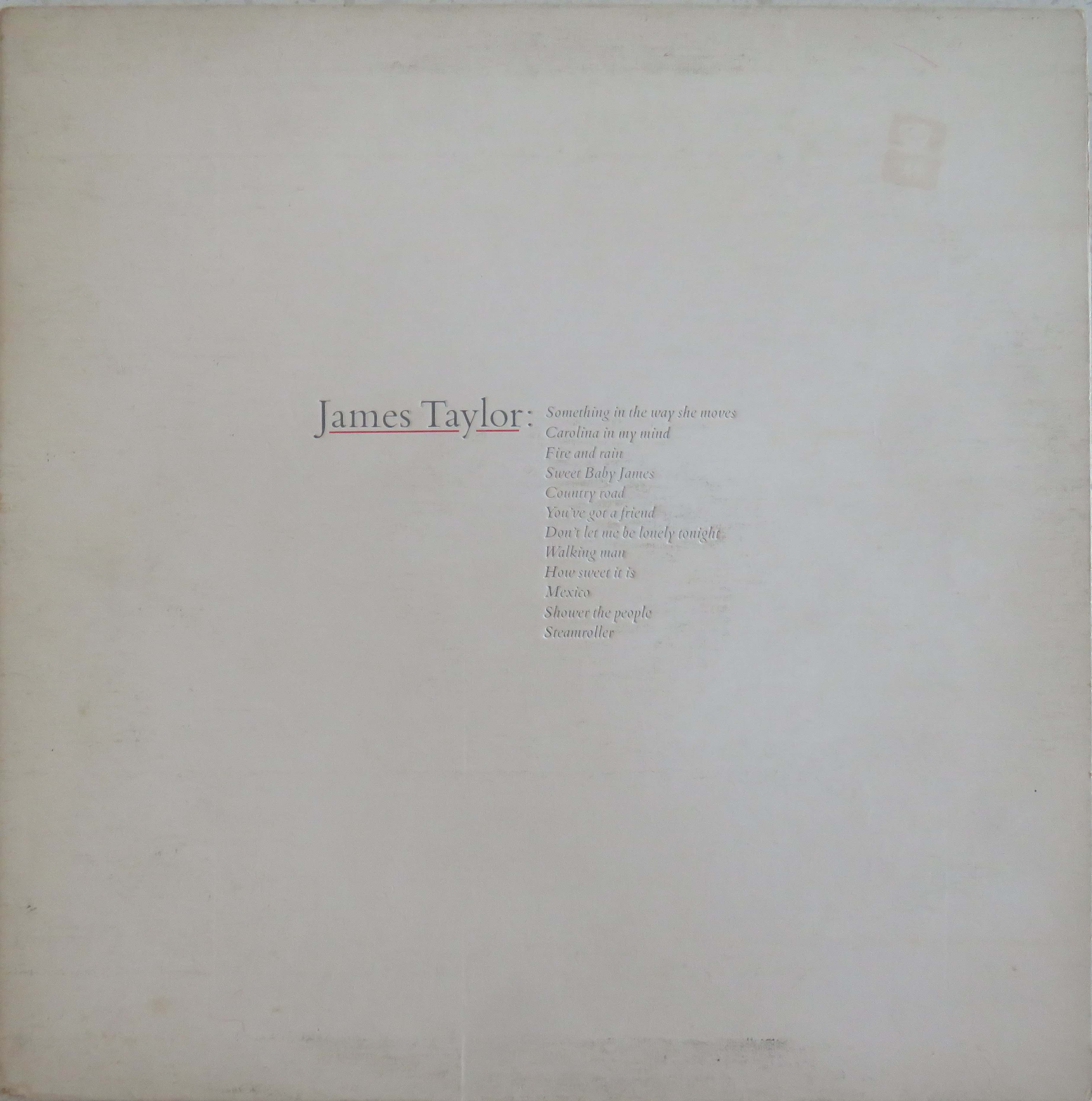 James Taylor's Greatest hits