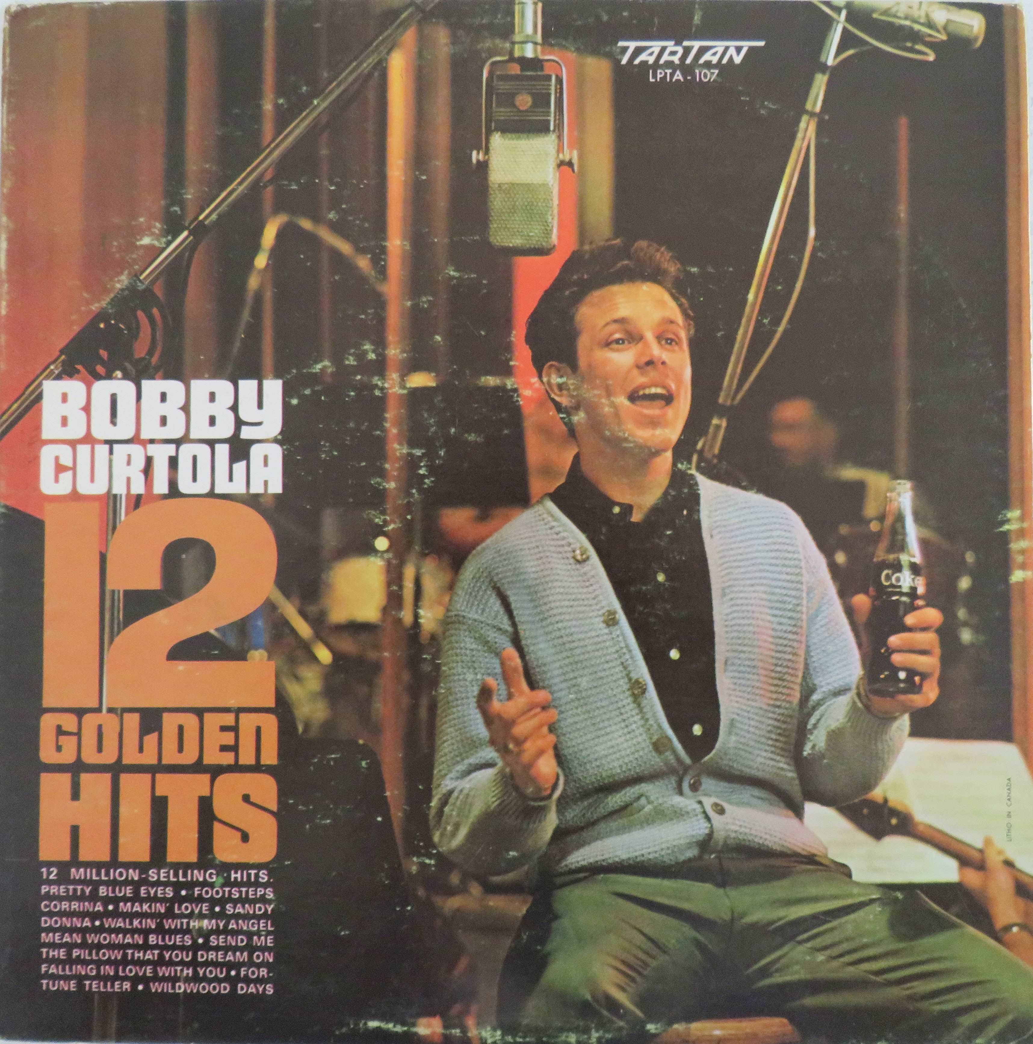 Pochette de l'album 12 Golden hits par Bobby Curlota (0)